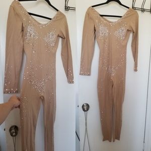 Rhinestone Body Suit